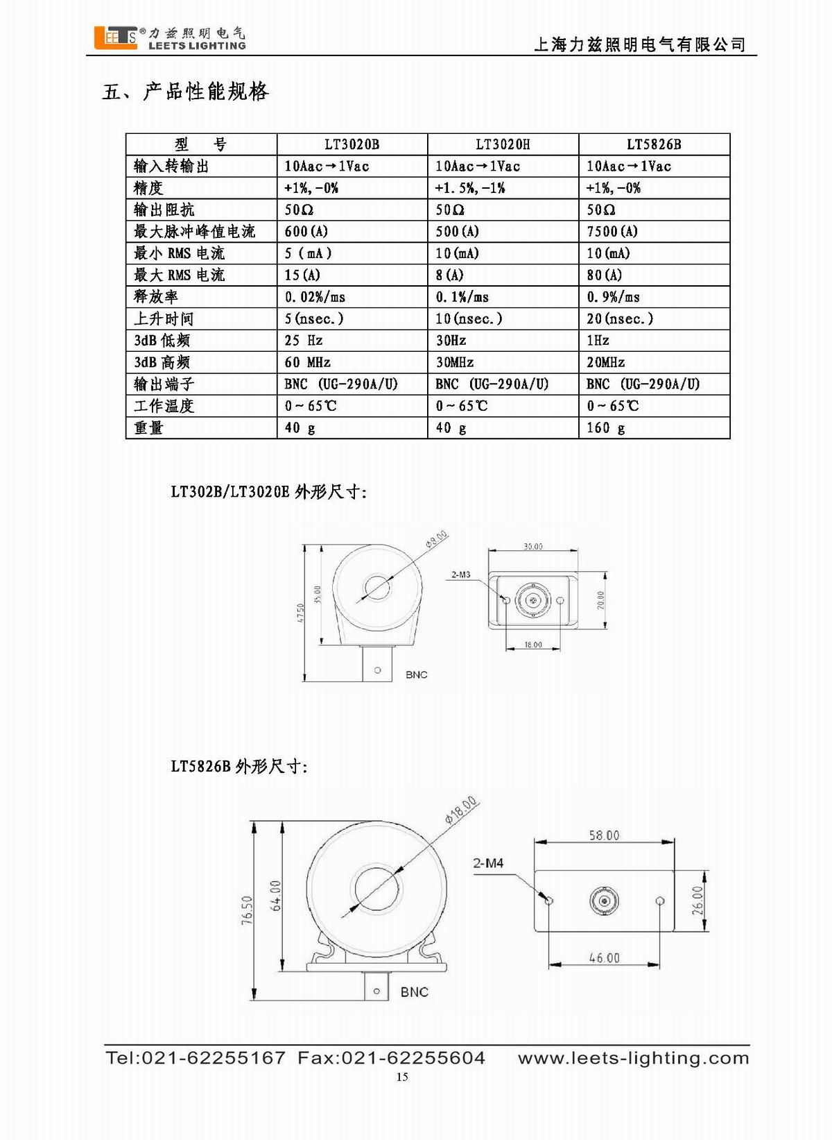 寬頻帶電流測(cè)量環(huán)使用說(shuō)明書